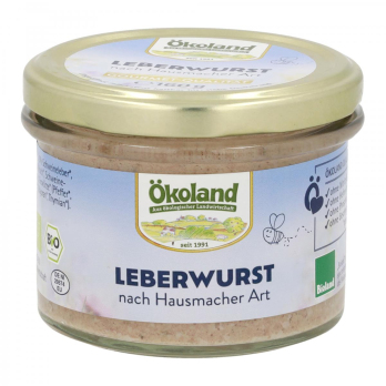 Leberwurst Hausmacher Art Gourmet im Glas