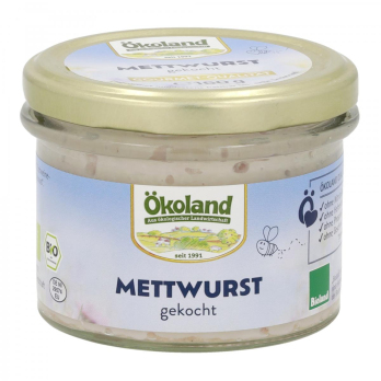 Gourmet Mettwurst gekocht i. Glas (Schwein)