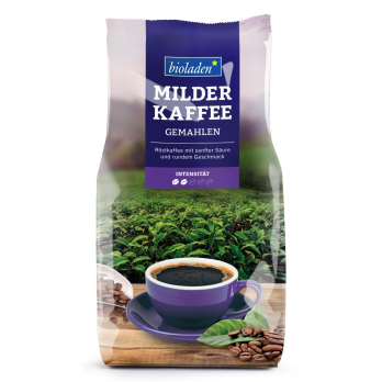 Kaffee mild gemahlen - bioladen