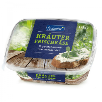 Frischkäse Kräuter 175 g bioladen