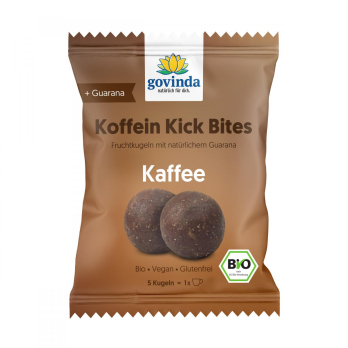 Koffein Kick Bites Kaffee