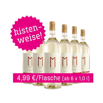 Michele, weiß - Mehrwegflasche