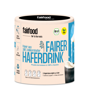 Haferdrink Pulver Pappdose