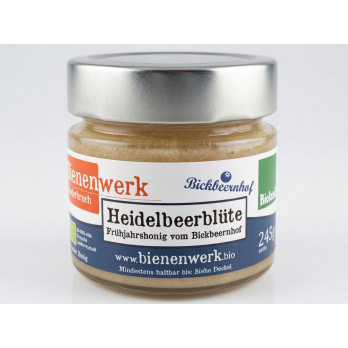 Heidelbeerblütenhonig 245 g - Bienenwerk