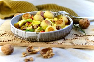 Knödel-Pfanne - das Beste vom Weihnachtsessen