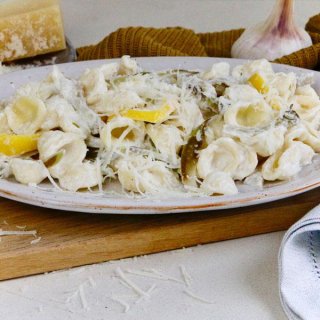 Pasta al Limone e Puntarelle