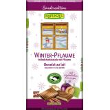 Vollmilchschokolade Winter-Pflaume Hand in Hand-Projekt