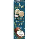 Schoko Genuss Kugeln mit Kokos Creme