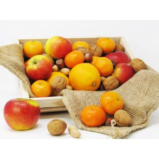 Nikolauskiste (Citrus + Nüsse)