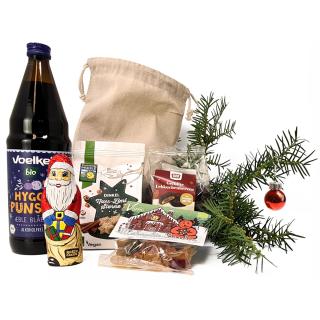 Nikolaus-Sack gefüllt mit Leckereien