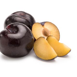 Pflaumen schwarz