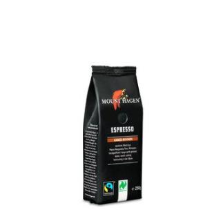 Mount Hagen Espresso ganze Bohne Softpack