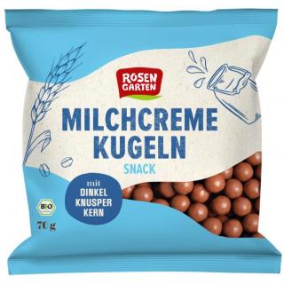 Milchcreme Kugeln Snack