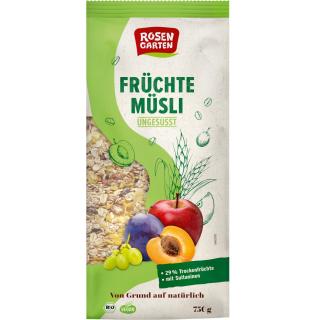 Früchte Müsli, Rosengarten
