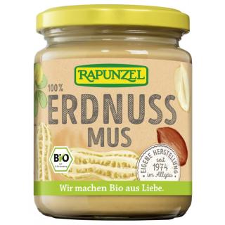 Erdnussmus fein - Rapunzel - 250 g