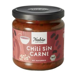 Chili sin Carne mit Naturreis