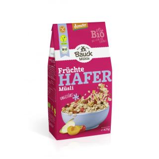 Früchte Hafer Müsli - glutenfrei, ungesüßt