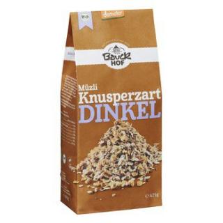 Dinkel Müsli knusperzart demeter