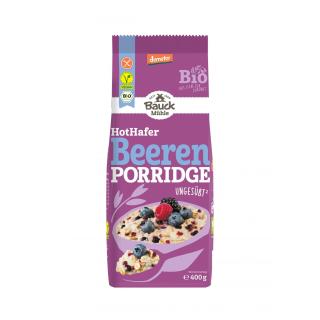 Hot Hafer Beeren Porridge