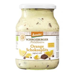 Herbstjoghurt Orange Schokosplits 3,5%