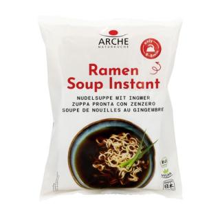 Japanische Nudelsuppe mit Ingwer - Instant