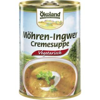 Möhren-Ingwer Cremesuppe, Dose