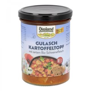 Gulasch Kartoffeltopf, Glas