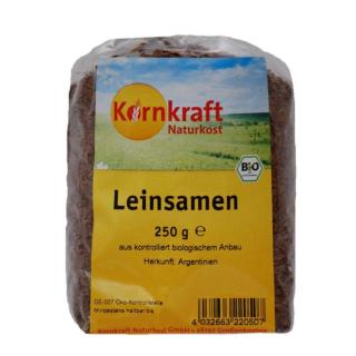 Leinsamenkerne, braun