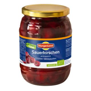 Sauerkirschen entsteint, ungezuckert (Glas)