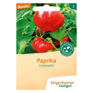 Paprika Liebesapfel, Saatgut