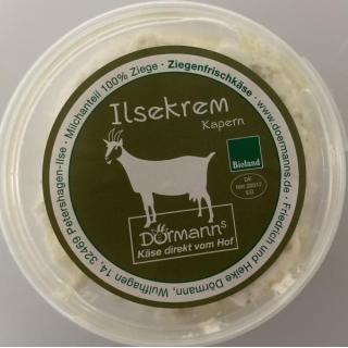 Ilsekrem, Ziegenfrischkäse Kapern & Zwiebeln