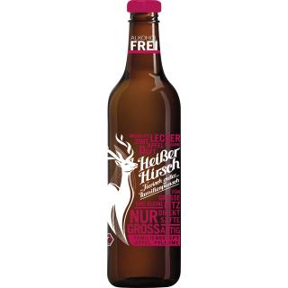 Heißer Hirsch, alkoholfreier Punsch, rot