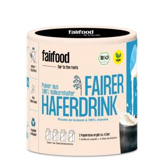 Haferdrink Pulver Pappdose