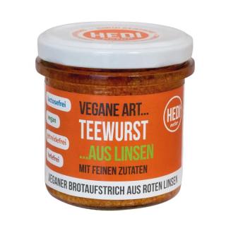 Teewurst mit feinen Zutaten - vegane Art