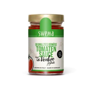 Tomatensauce gegrilltes Gemüse