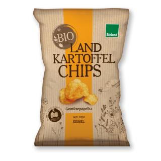 Kartoffelchips Gemüsepaprika