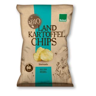 Kartoffelchips Steinsalz