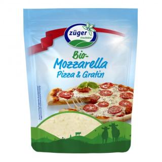 Mozzarella, gerieben