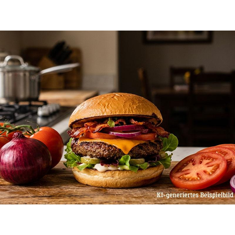 Deftiger Spicy Hamburger