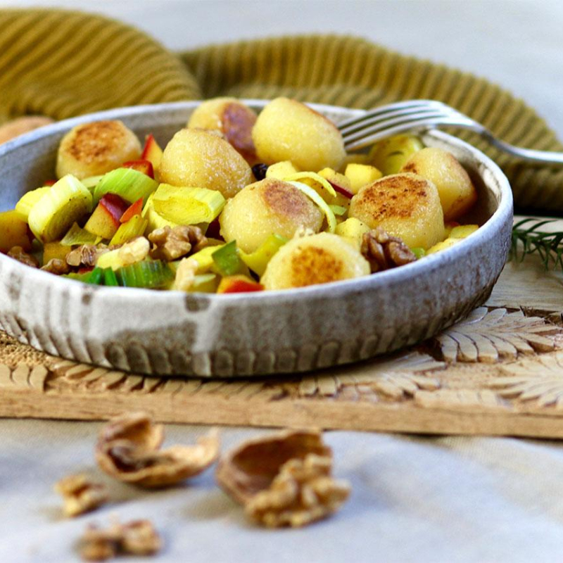 Knödel-Pfanne - das Beste vom Weihnachtsessen