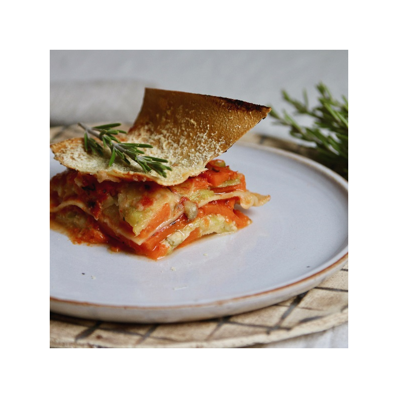 Gemüselasagne mit Muskatkürbis