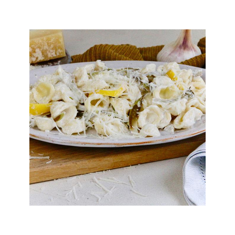 Pasta al Limone e Puntarelle