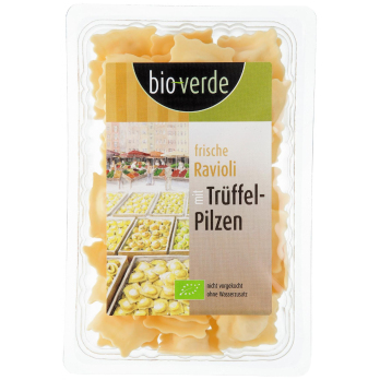 Ravioli mit Trüffelpilzen, frisch