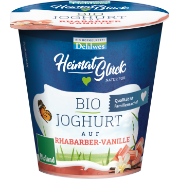 Schlemmerjoghurt Rhabarber-Vanille