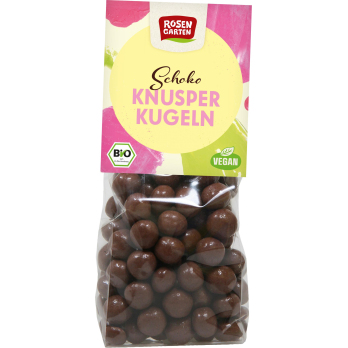 Vegane Schoko Knusper Kugeln