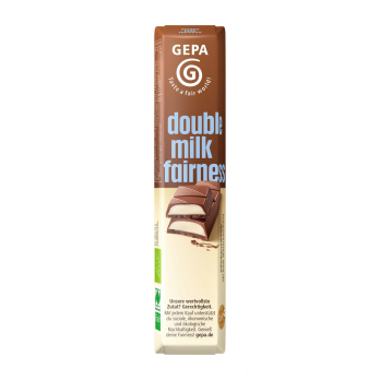 Schokoriegel, Double milk fairness