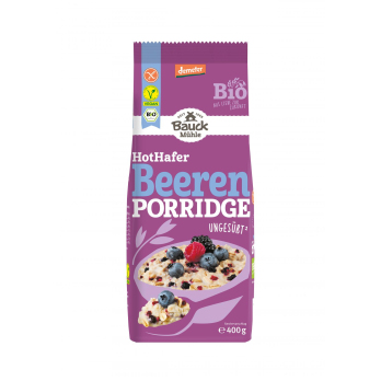Hot Hafer Beeren Porridge