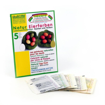 Ostereierfarben - 5 Naturtöne