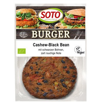 Cashew-Black Bean Burger   2er