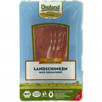 Schinken - Landschinken geräuchert, geschn.